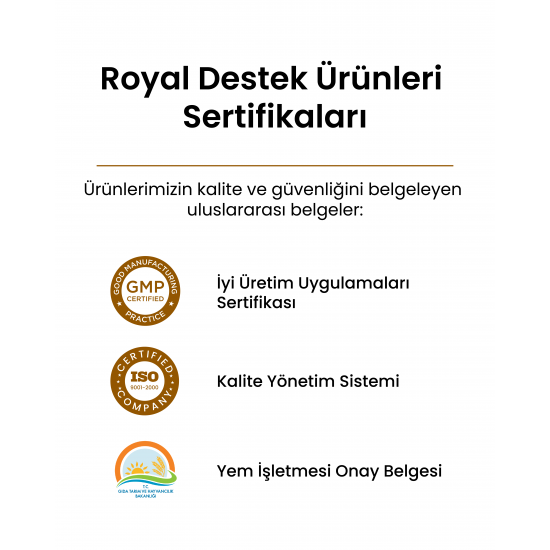 Royal İlaç Vitamina Powder 4 KG Vitamin ve Mineral Desteği Royal İlaç Vitamina Powder 4 KG Vitamin ve Mineral Desteği