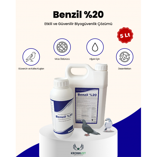 Royal Benzil %20 5 Litre Dezenfektan