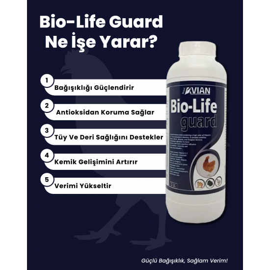 Bio life guard 5 lt. kanalılar için multivitamin desteği