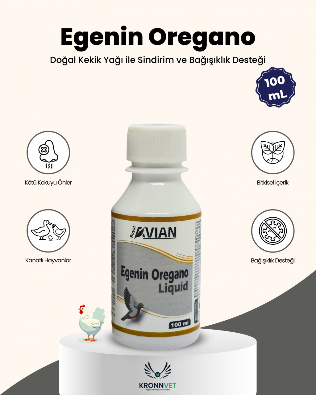 Royal İlaç Egenin Oregano 100 ML Doğal Koruyucu Royal İlaç Egenin Oregano 100 ML Doğal Koruyucu