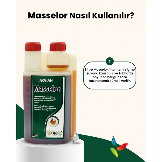 Royal İlaç Masselor 1 L Kanatlılarda Kilo Alımı Ve Kas Desteği Royal İlaç Masselor 1 L Kanatlılarda Kilo Alımı Ve Kas Desteği