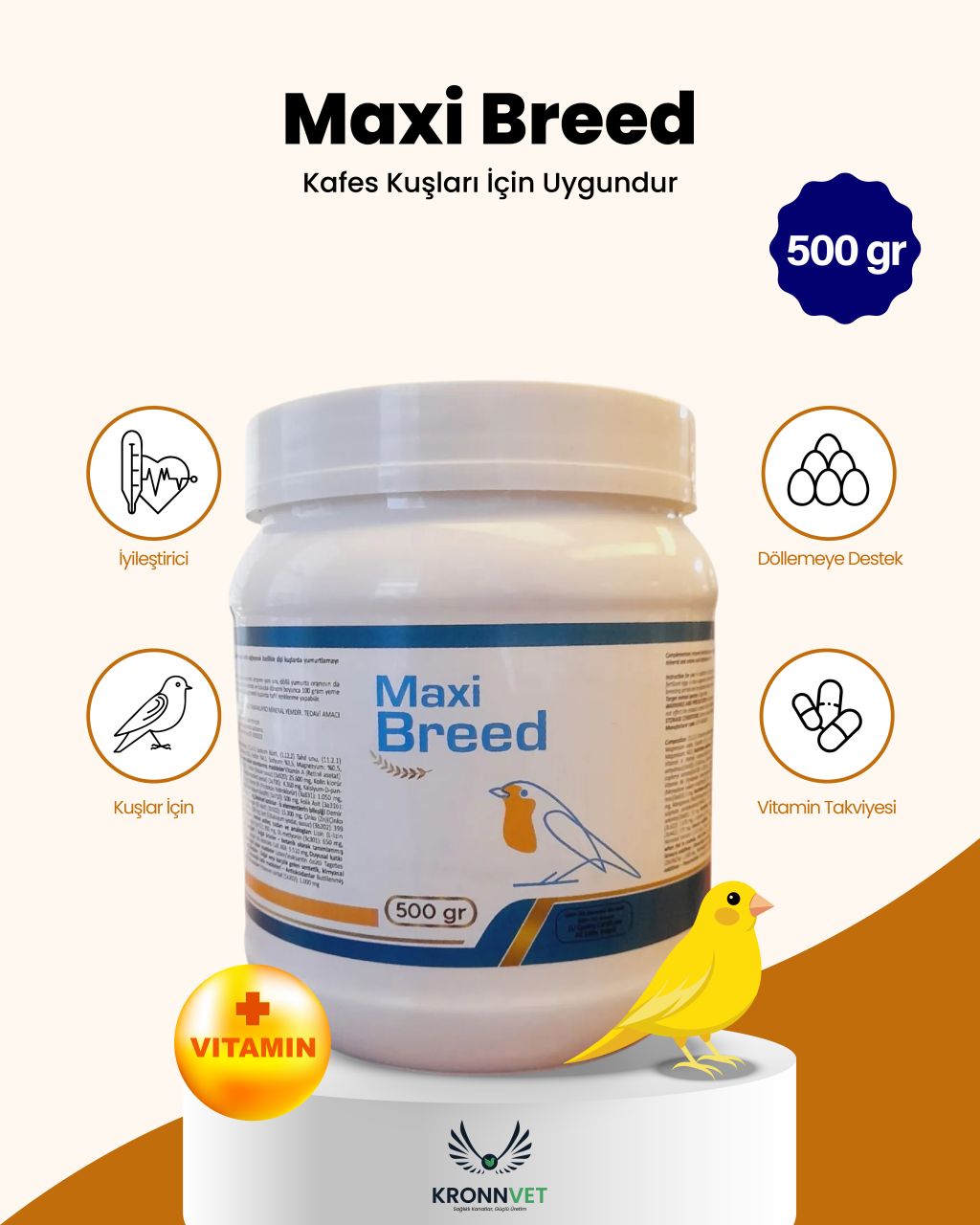 Royal İlaç Maxi Breed 500 Gr Yumurta Artırıcı