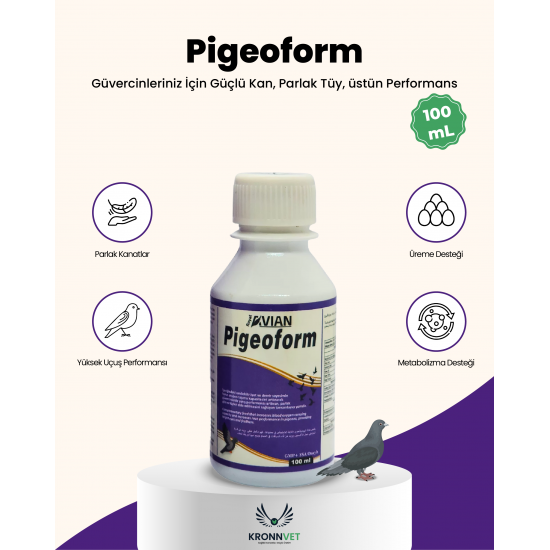 Royal İlaç Pigeoform 100 ML Performans Arttırıcı Yem