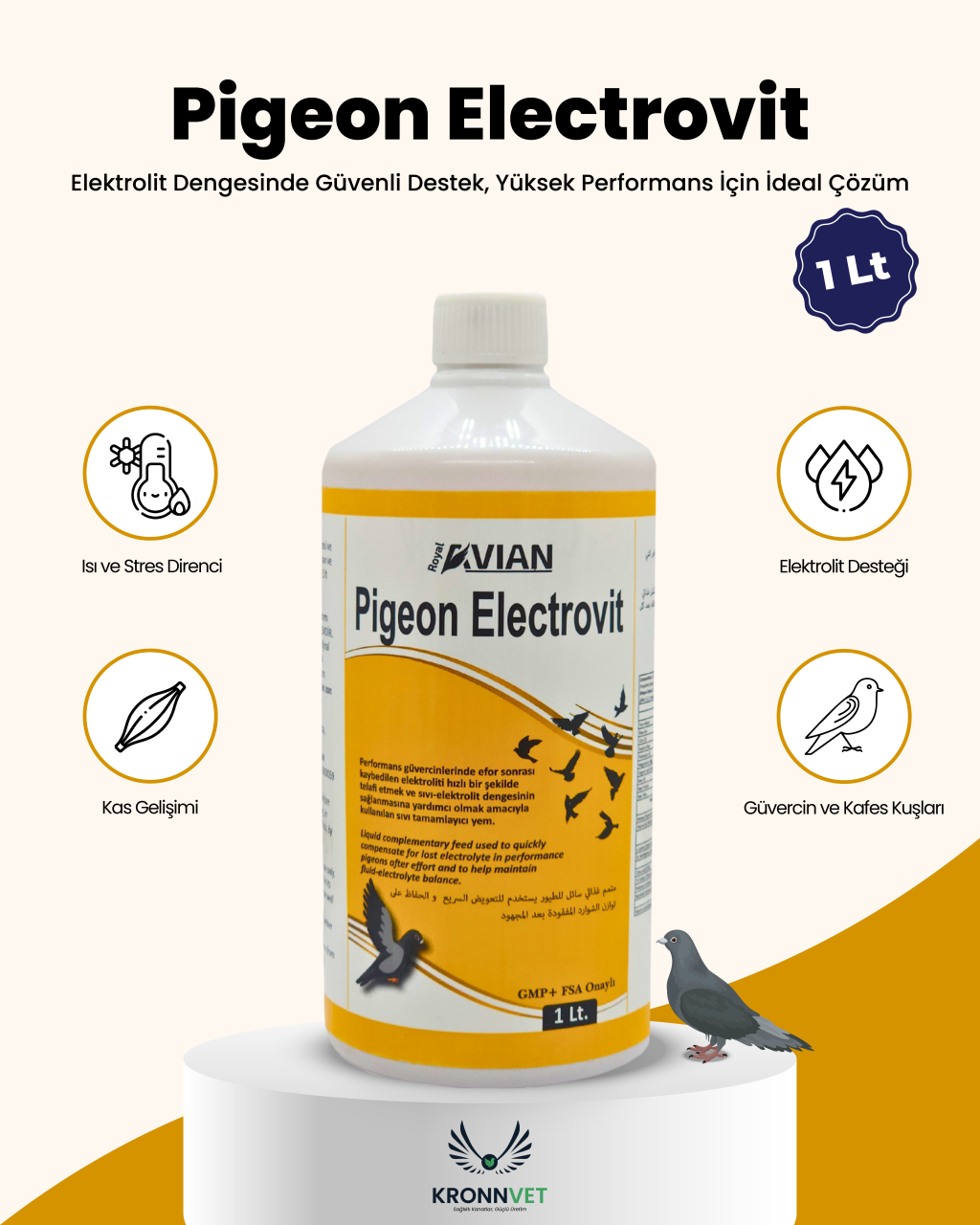 Pigeon Electrovit 1 Lt Pigeon Electrovit 1 Lt
