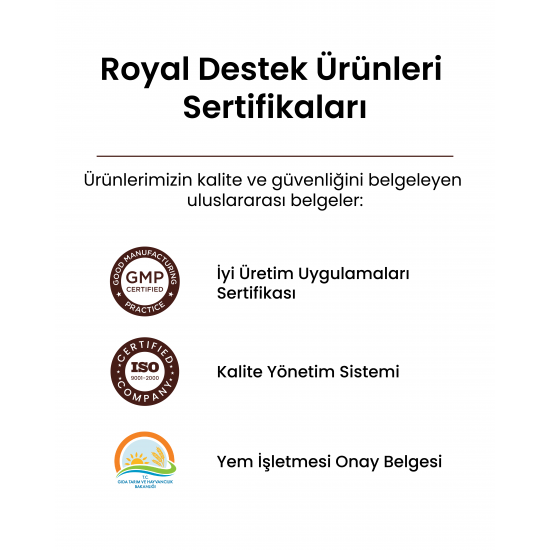 Royal İlaç Renalex 1 L Kanatlılarda Böbrek Fonksiyon Düzenleyici