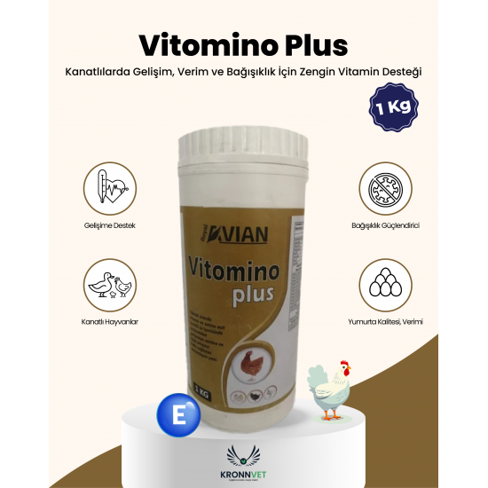 Vitomino Plus Yoğun Vitamin Desteği 1 Kg