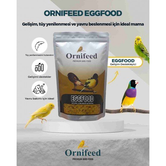Ornifeed Eggfood Kanarya Yumurta Maması 1 kg Paketi