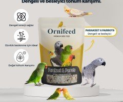 Papağan ve Muhabbet Kuşu Maması Nedir? Ornifeed Parakeet & Parrots Ne İşe Yarar?